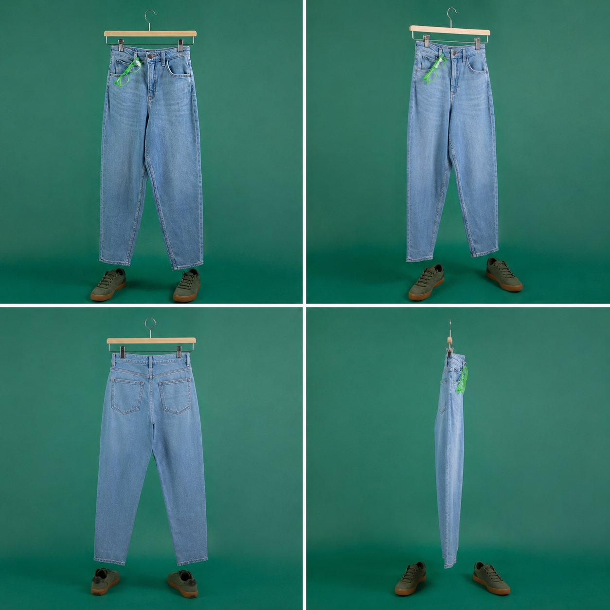 SkyFade Relaxed Fit Denim Jeans - Image 2