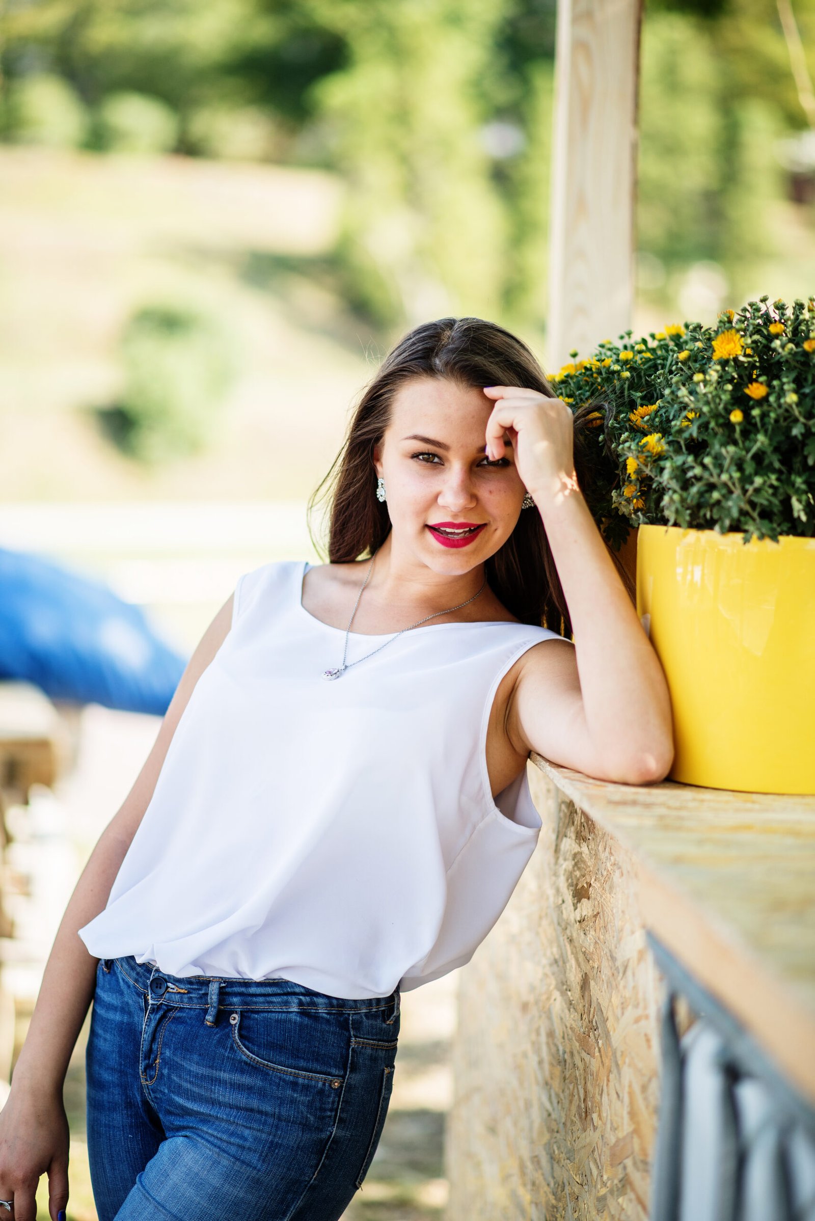 SK Smart Fit Classic White Tank Top